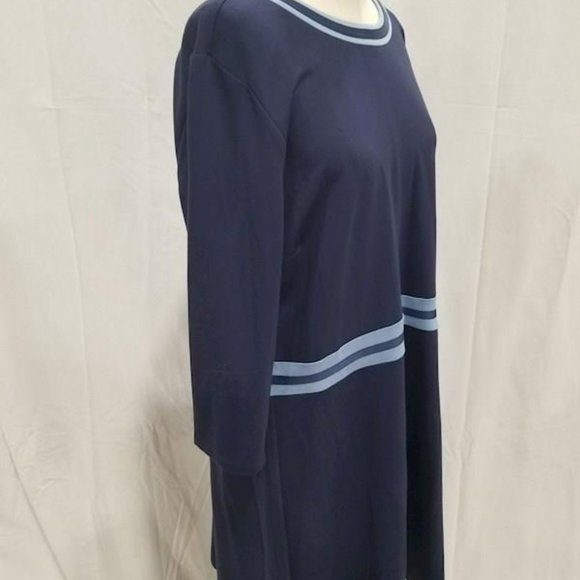 Nassau Navy Persley Ponte Knit Dress - Picture 4 of 10